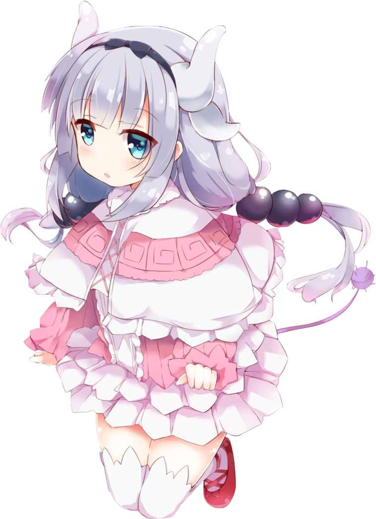 Anime Kanna Kannakamui Free - Miss Kobayashi's Dragon Maid Anime Kanna Kamui Uniform (757x1046), Png Download