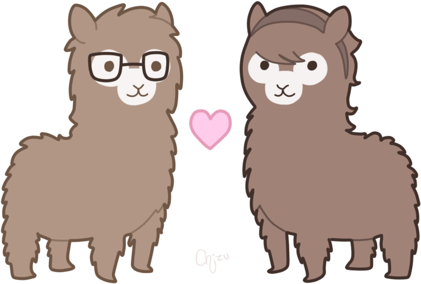 Picture Transparent Design Character Google Pinterest - Drawn Alpaca (1024x764), Png Download