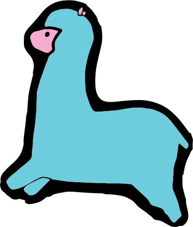 Cyanalpacatag - Alpaca Png (388x456), Png Download