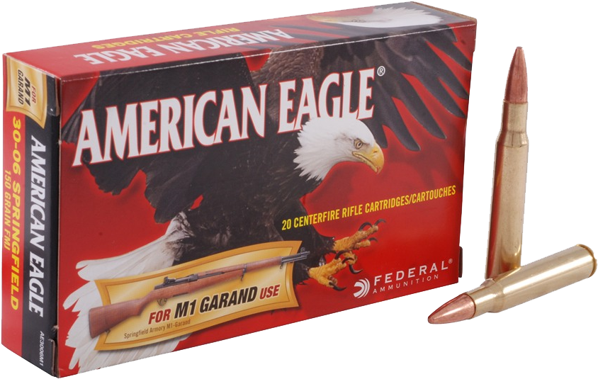 American Eagle 20rnd Box 150gr "m1 Garand" - American Eagle .223 Remington Ammo (880x660), Png Download