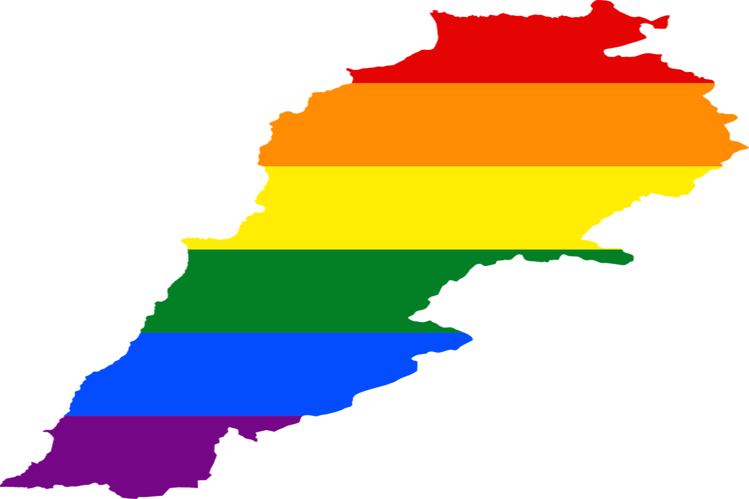 Close - Lgbt Lebanon Png (1500x1000), Png Download