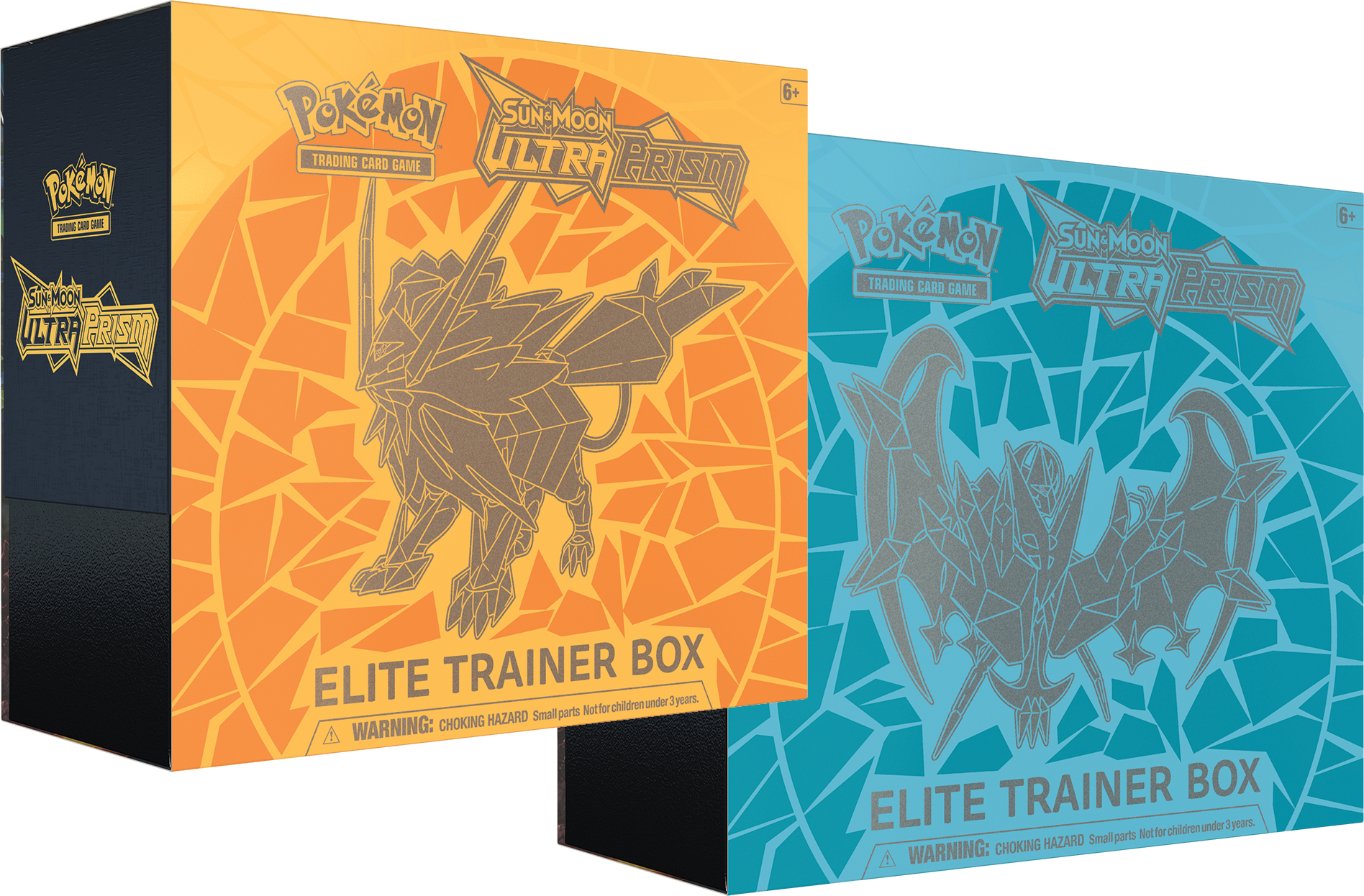 Pokemon Sun & Moon - Elite Trainer Box Ultra Prism (1896x1246), Png Download