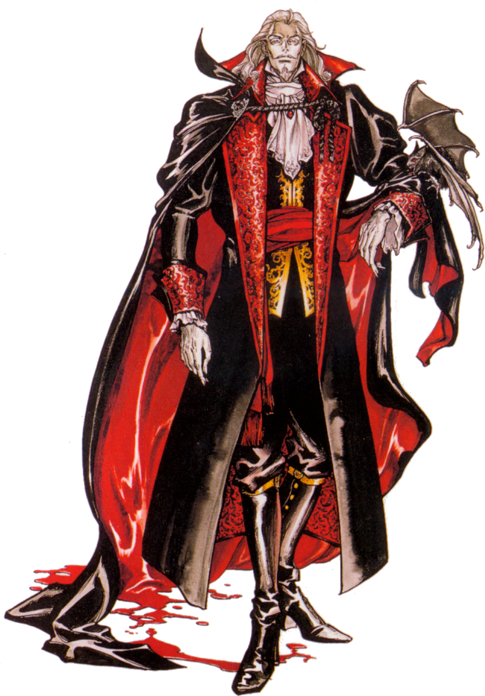 Castlevania Symphony Of The Night Dracula (999x1385), Png Download