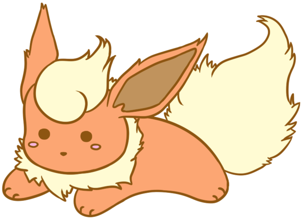 Png - Flareon (800x560), Png Download