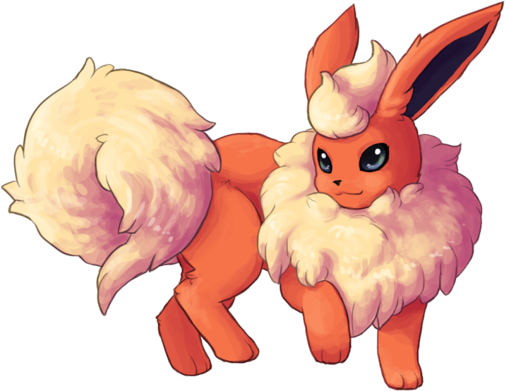 1 Yorum - Pokemon Flareon (717x554), Png Download