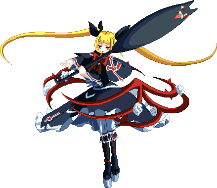 Bbcs Rachel 6c - Bbcf Rachel Alucard (439x380), Png Download