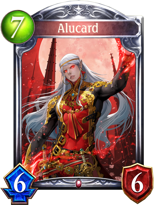 Unevolved Alucard Evolved Alucard - Dark Angel Olivia Card (536x698), Png Download