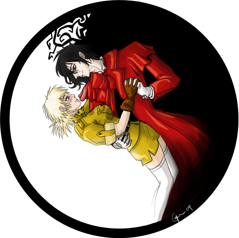 Flaming-wave666 Images Alucard And Seras Hd Wallpaper - Wallpaper (797x795), Png Download