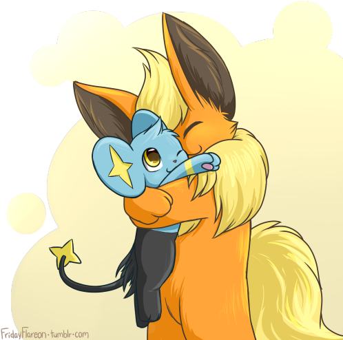 Image - Flareon Shinx (500x500), Png Download