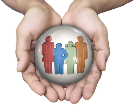We Care For Your Family (453x340), Png Download