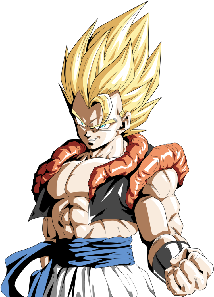 Super Gogeta - Dokkan Battle New Super Gogeta (763x1046), Png Download