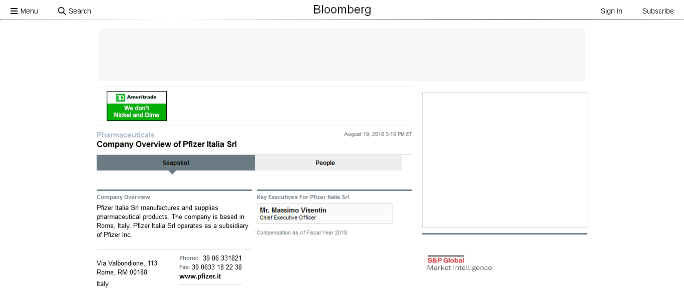Pfizer Italia S.r.l. (1366x580), Png Download