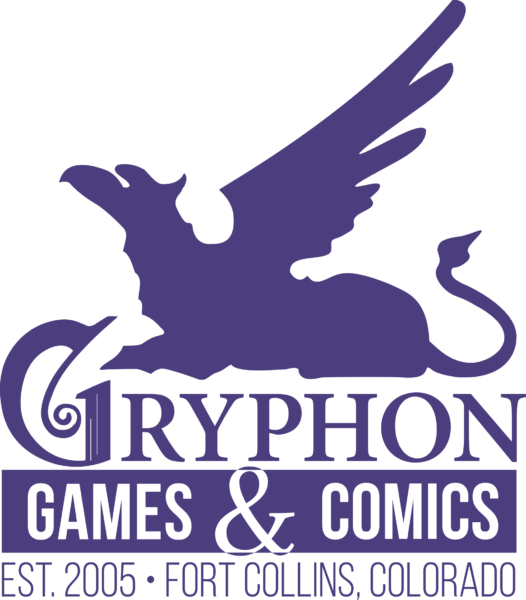Gryphon Games And Comics Logo - Gryphon Games And Comics (526x600), Png Download