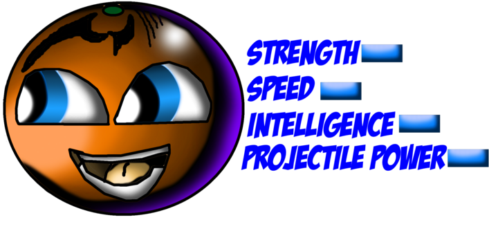 Annoying Orange - Super Power Running Designs Shower Curtain (1024x853), Png Download