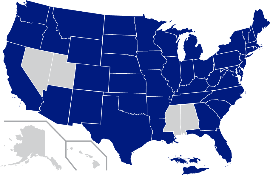 Scholarship Drawing Folded Map Image Download - Tobacco Chew By State (954x612), Png Download