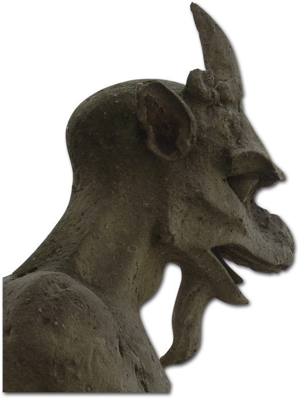 Gargoyle - Paris (600x800), Png Download