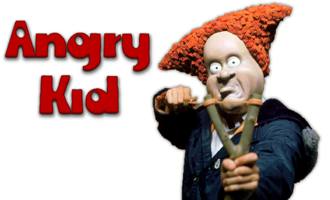 Angry Kid Tv Show Image With Logo And Character - Creating 3-d Animation: The Aardman Book (500x281), Png Download
