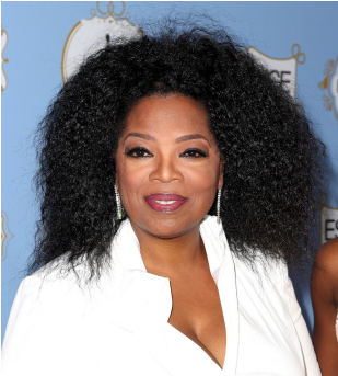 African-americans On Forbes Most Powerful Women List - John Travolta Oprah Winfrey (608x342), Png Download