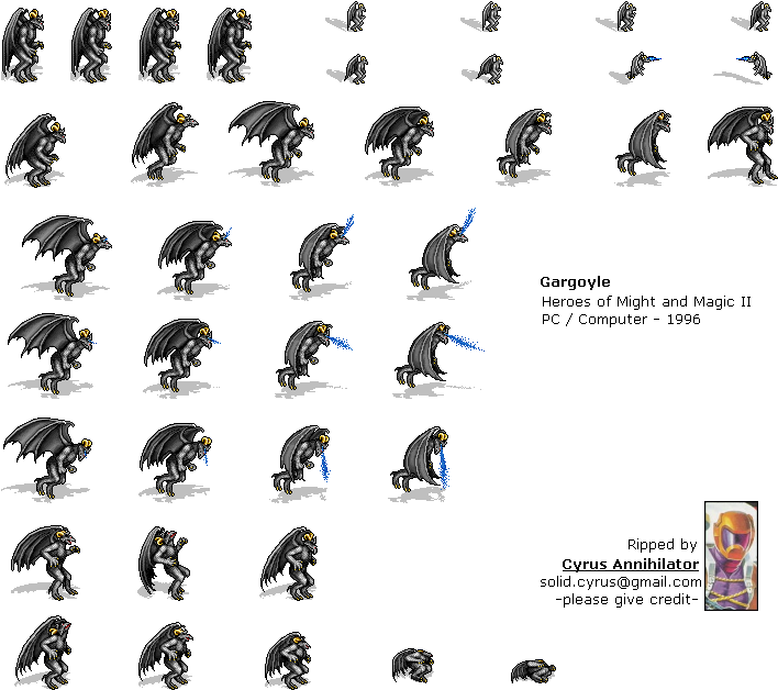 Gargoyle - Animal Figure (720x645), Png Download