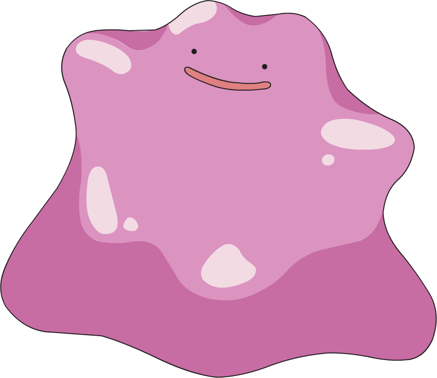 Ditto - Http - //vignette2 - Wikia - Nocookie - Net/p - Pokemon Ditto Png (898x776), Png Download