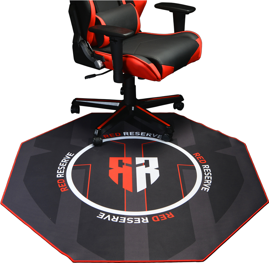 Florpad™ Red Reserve - Florpad Ninja Zone Gulvmatte Med Unikt Design For Gamere (891x891), Png Download
