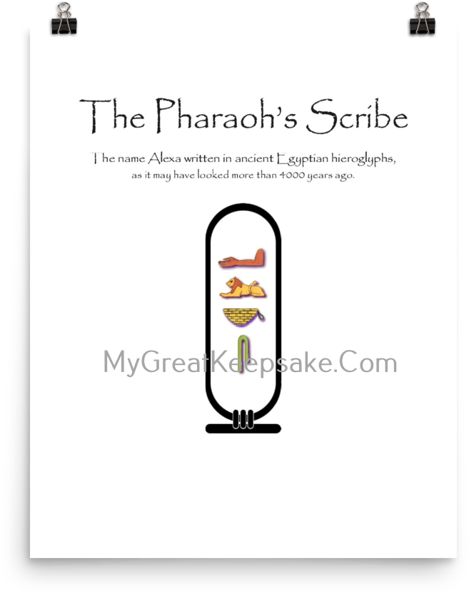 Aaliyah Pharaoh's Scribe - Poster (608x608), Png Download