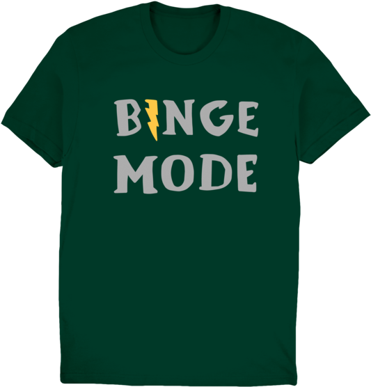 Slytherin House Tee - Binge Mode Harry Potter Tee (600x600), Png Download