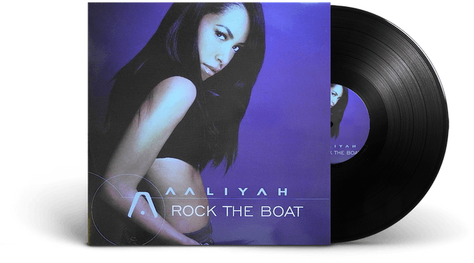 Aaliyah Rock The Boat Album (760x539), Png Download