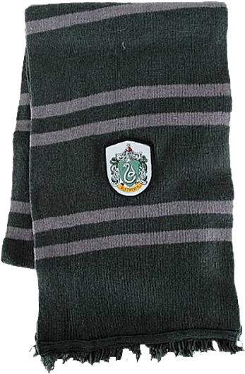 Harry - Harry Potter Slytherin House Scarf (351x537), Png Download