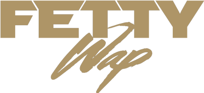 Art Direction And Design For Fetty Wap's Self-titled - Drawing Fetty Wap Name (900x261), Png Download