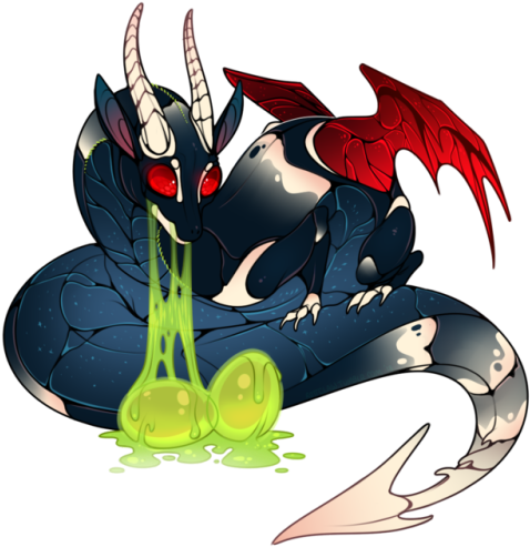 I Hatched A Faceted Eyes Dragon The Other Day And Scattered - Illustration (500x502), Png Download