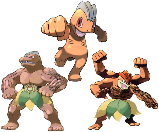 Photo - Pokemon Alola Machamp (530x442), Png Download
