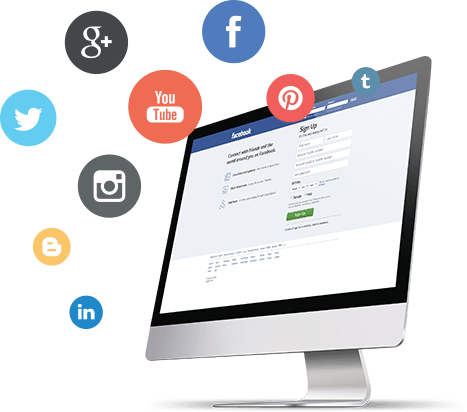 Linked-in Marketing - Social Media Marketing Png (467x412), Png Download