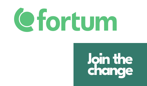 Logo - Fortum Energy (480x280), Png Download