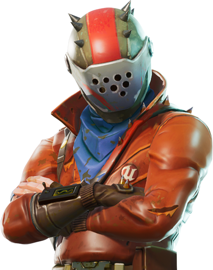 Fortnite Skin - Fortnite Rust Lord Drawing (431x544), Png Download