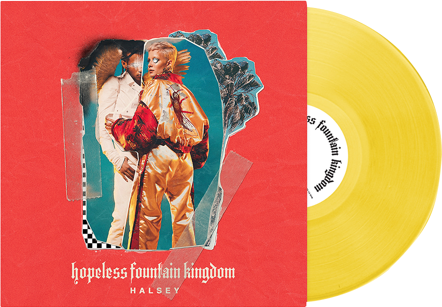 Double Tap To Zoom - Halsey Hopeless Fountain Kingdom Cd (1000x1000), Png Download