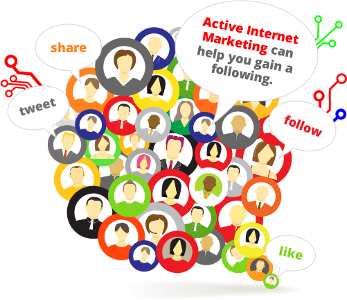 People Social Media Png (501x432), Png Download