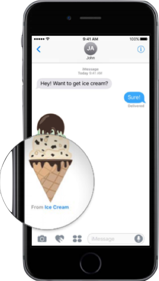 In App Attribution, May Seem Like A Very Simple Add - Ice Cream Cone (321x565), Png Download