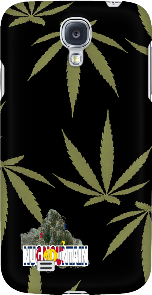 Large Weed Leaf Pattern Phone Case - Cannabis (1024x1024), Png Download