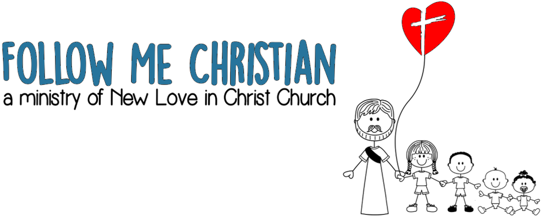 "follow Me " Christian Early Education Center Is A - Cartoon (1100x430), Png Download