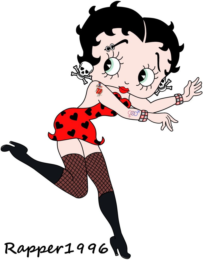 Betty Boop 14 By Rapper1996 - Betty Boop (790x1011), Png Download
