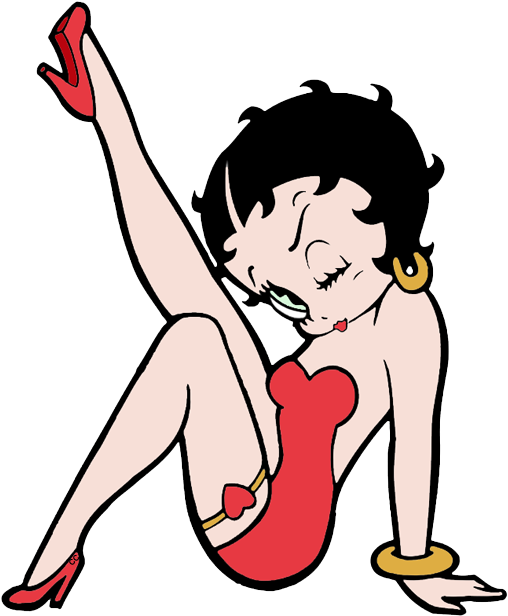 Betty Boop Png - Betty Boop (522x631), Png Download