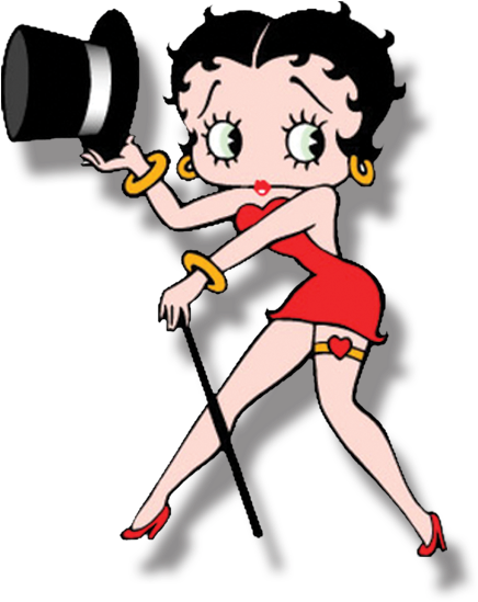 Betty Boop - De Desenhos Animados Betty Boop (567x624), Png Download