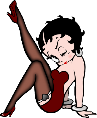 Cartoon Betty Boop (327x400), Png Download