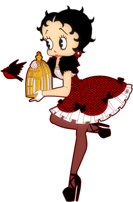 Dallas Cowboys Clipart Betty Boop - Betty Boop (446x703), Png Download