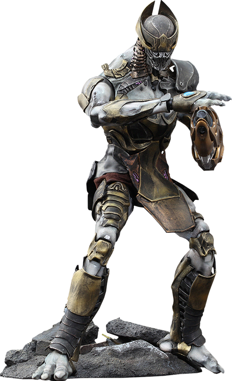 Hot Toys Marvel Avengers Chitauri Commander - Avengers - Chitauri Commander 1:6 Scale Figure - Toy (480x787), Png Download