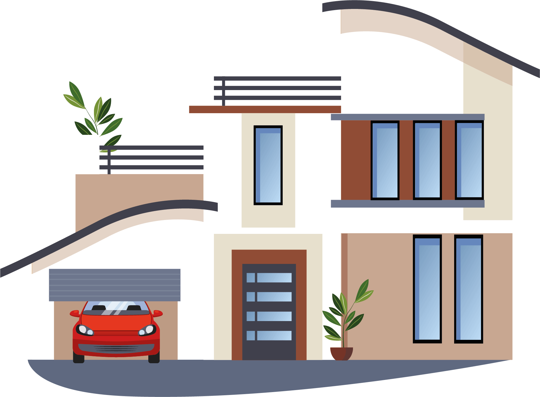 House - Open House Invitation (1868x1375), Png Download