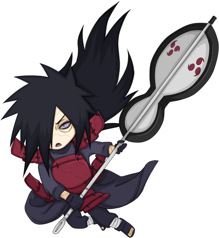 Chibi Edo Madara By Fireeaglespirit On Deviantart - Madara Chibi (861x927), Png Download