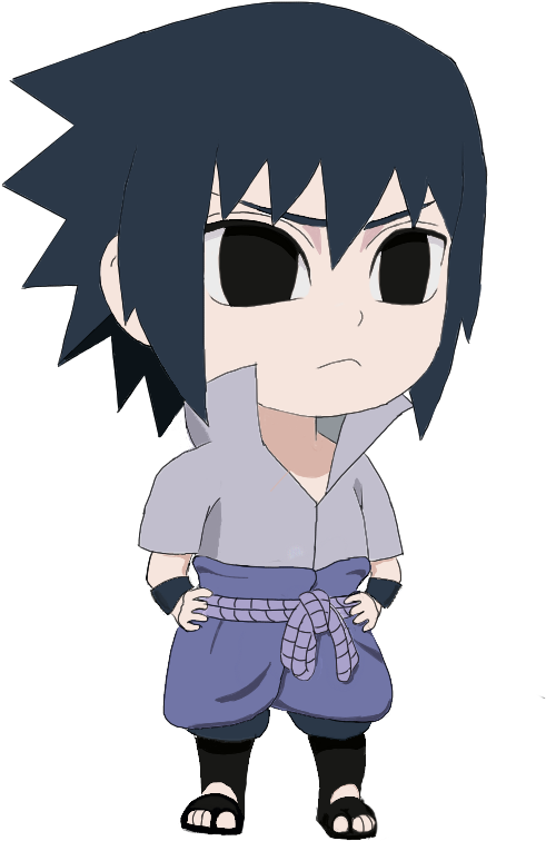 Sasuke Sd By Theothersophie On Deviantart Clip Transparent - Chibi Sasuke (697x800), Png Download