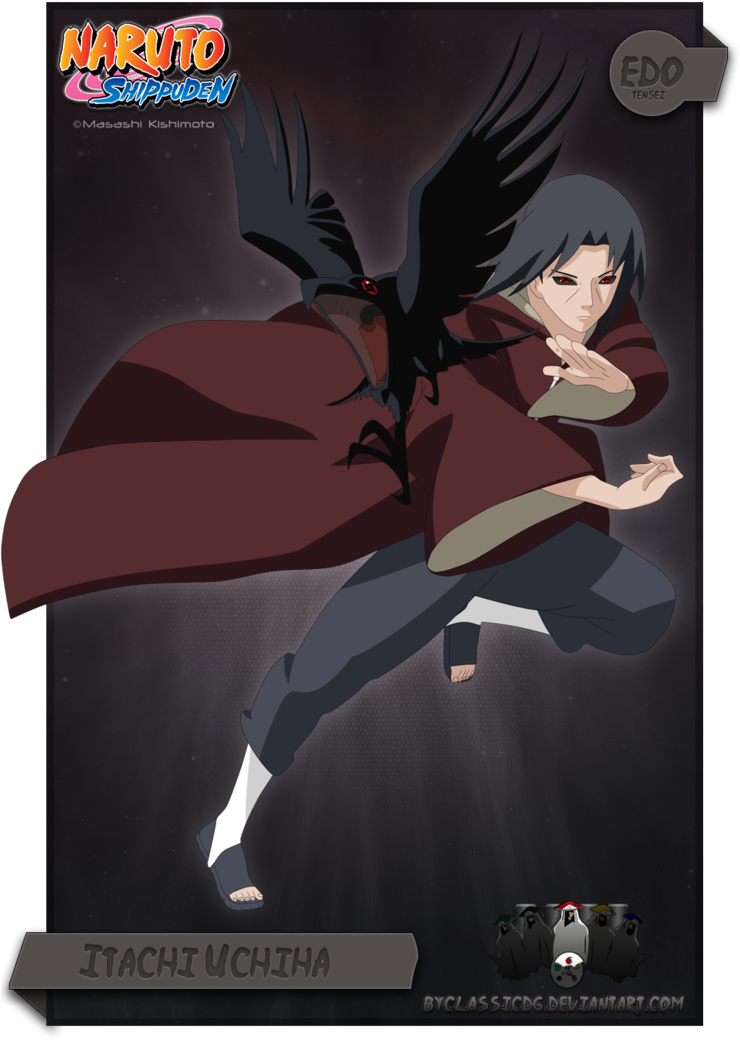 Itachi Uchiha Clipart Freeuse Library - Minato Namikaze Edo Tensei (755x1057), Png Download